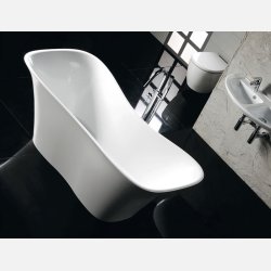 Flora fritstende badekar